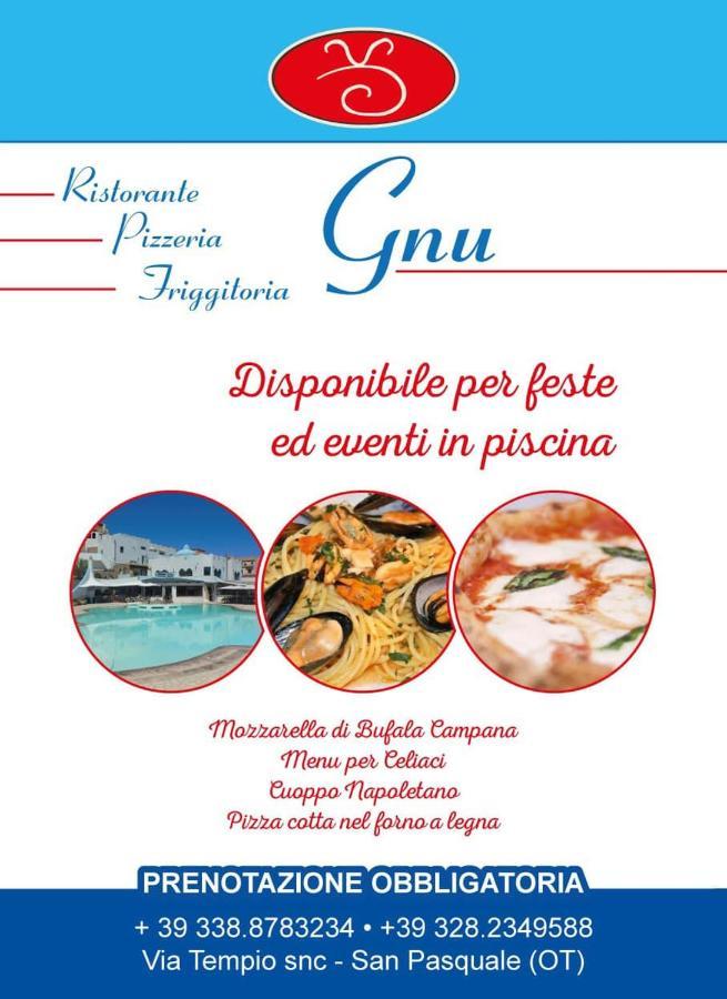 Hotel Dello Gnu San Pasquale Bagian luar foto